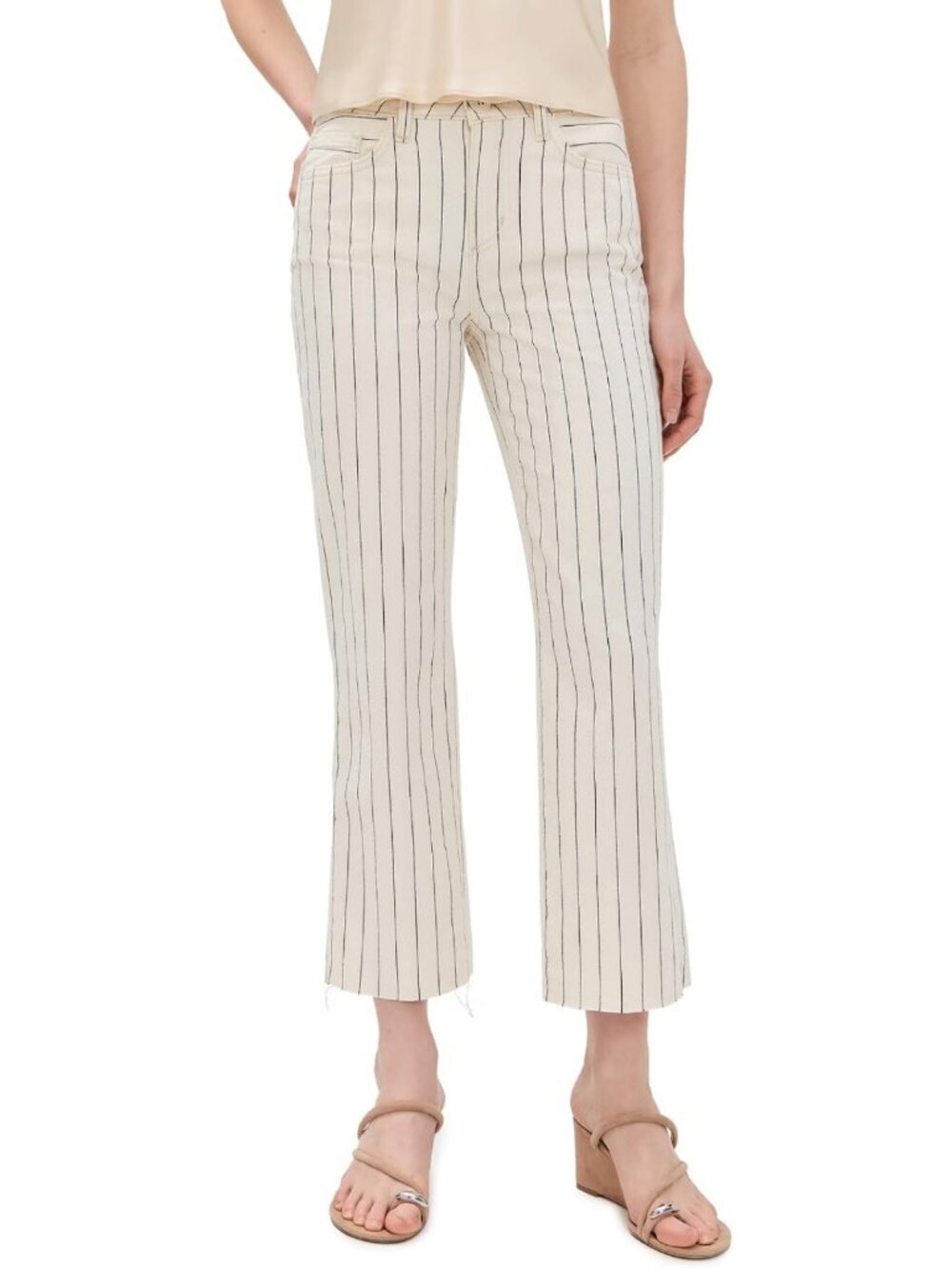 Chic Women's Crop Wide Leg Jeans - Stylish High-Waisted Denim for Trendy Looks